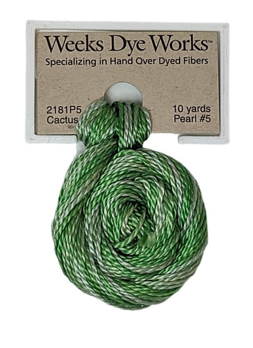 2181 Cactus | Weeks Dye Works Pearl Cotton #5