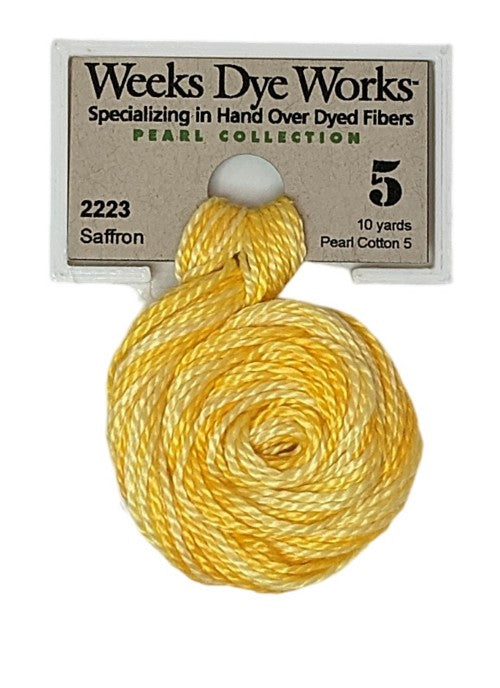 2223 Saffron | Weeks Dye Works Pearl Cotton #5