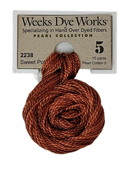 2238 Sweet Potato | Weeks Dye Works Pearl Cotton #5