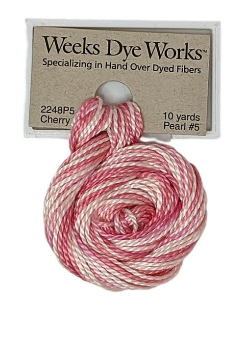 WP5 2248 Cherry Vanilla | Weeks Dye Works Pearl Cotton #5