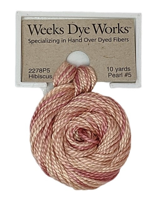 2278 Hibiscus | Weeks Dye Works Pearl Cotton #5