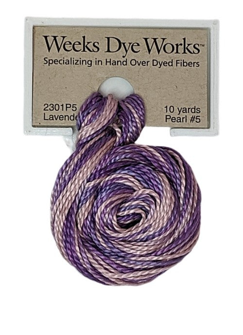 2301 Lavender | Weeks Dye Works Pearl Cotton #5