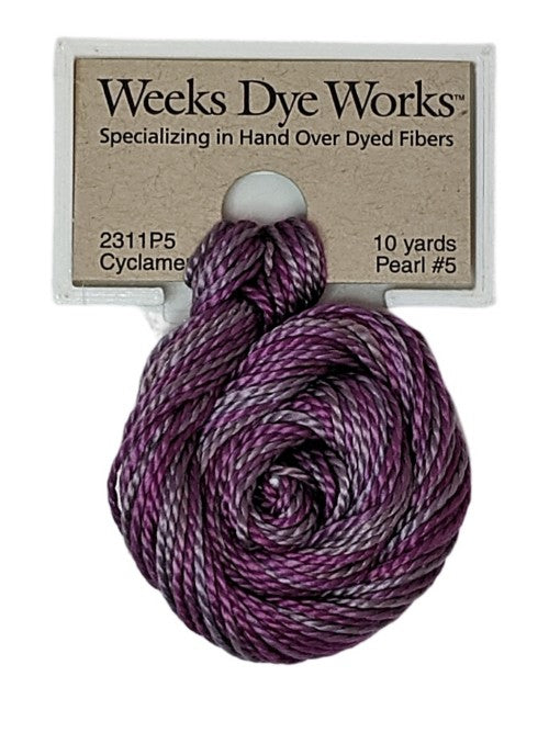 2311 Cyclamen | Weeks Dye Works Pearl Cotton #5