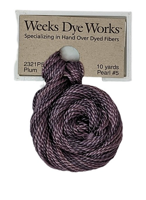 2321 Plum | Weeks Dye Works Pearl Cotton #5
