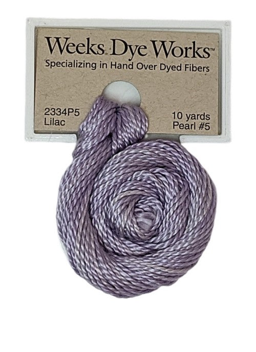 2334 Lilac | Weeks Dye Works Pearl Cotton #5