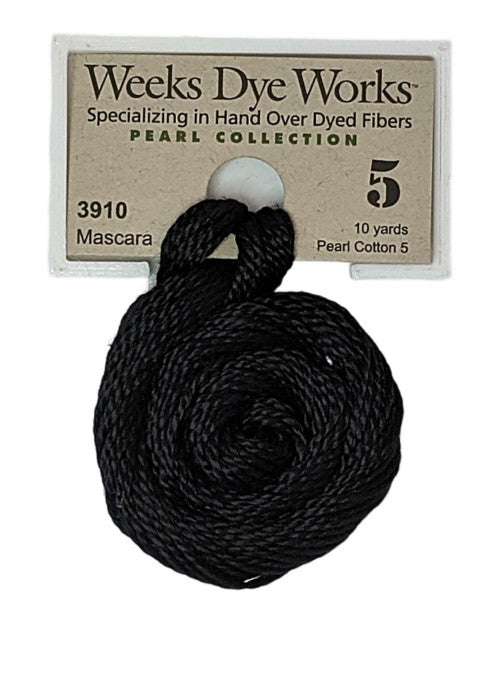 3910 Mascara | Weeks Dye Works Pearl Cotton #5