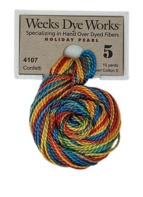 4107 Confetti | Weeks Dye Works Pearl Cotton #5