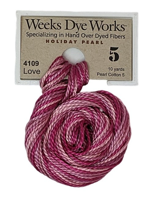 4109 Love | Weeks Dye Works Pearl Cotton #5