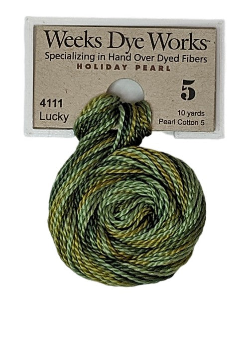 4111 Lucky | Weeks Dye Works Pearl Cotton #5