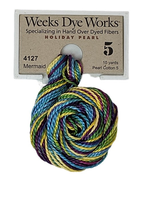 4127 Mermaid | Weeks Dye Works Pearl Cotton #5