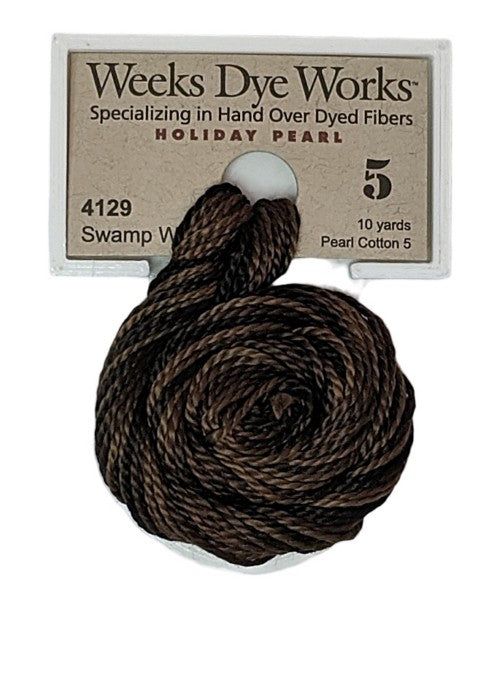 4129 Swamp Water | Weeks Dye Works Pearl Cotton #5