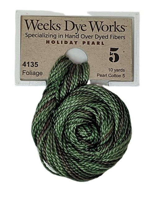 4135 Foliage | Weeks Dye Works Pearl Cotton #5
