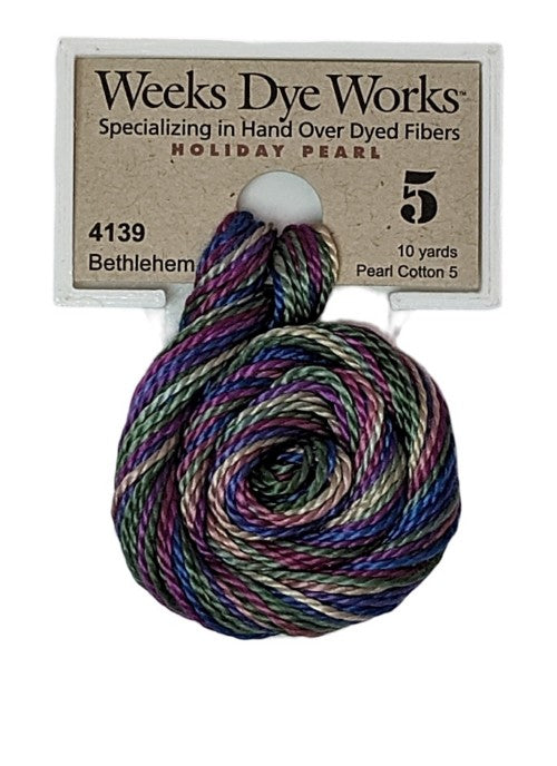 4139 Bethlehem | Weeks Dye Works Pearl Cotton #5
