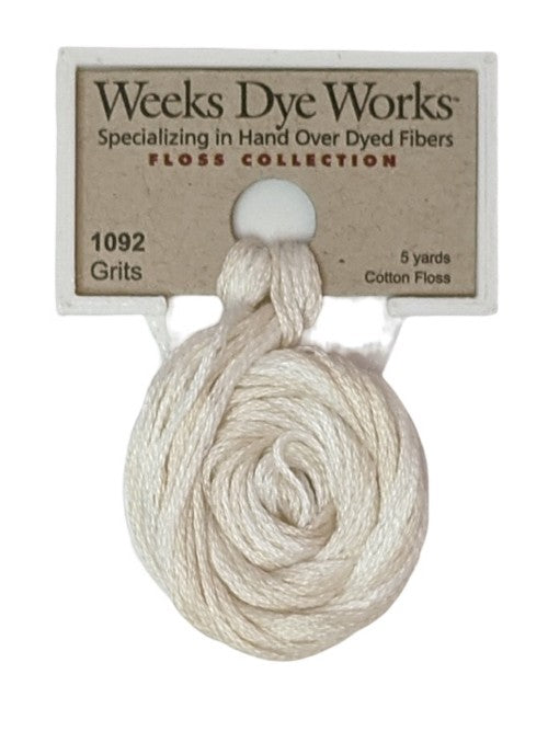 1092 Grits | Weeks Dye Works 6 Strand Floss