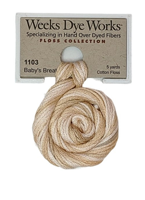 1103 Baby's Breath | Weeks Dye Works 6 Strand Floss