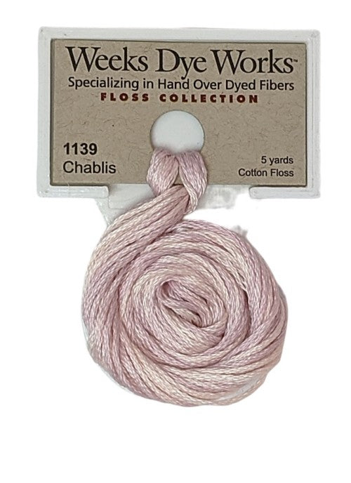 1139 Chablis | Weeks Dye Works 6 Strand Floss
