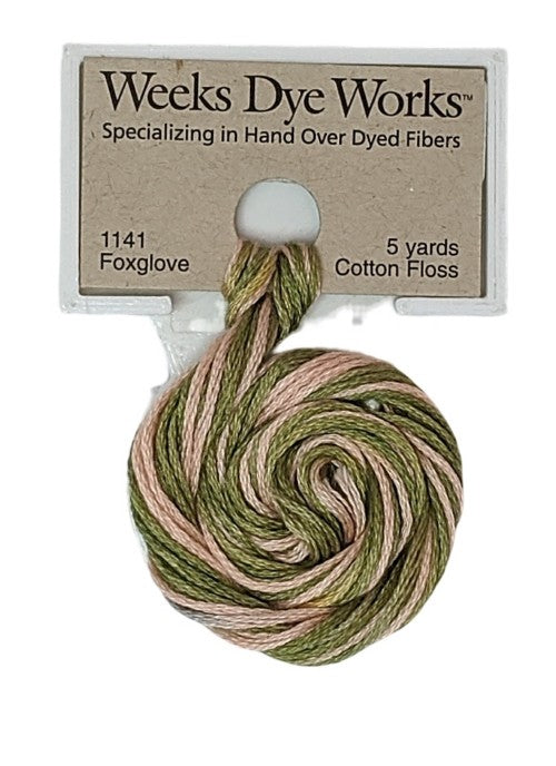 1141 Foxglove | Weeks Dye Works 6 Strand Floss