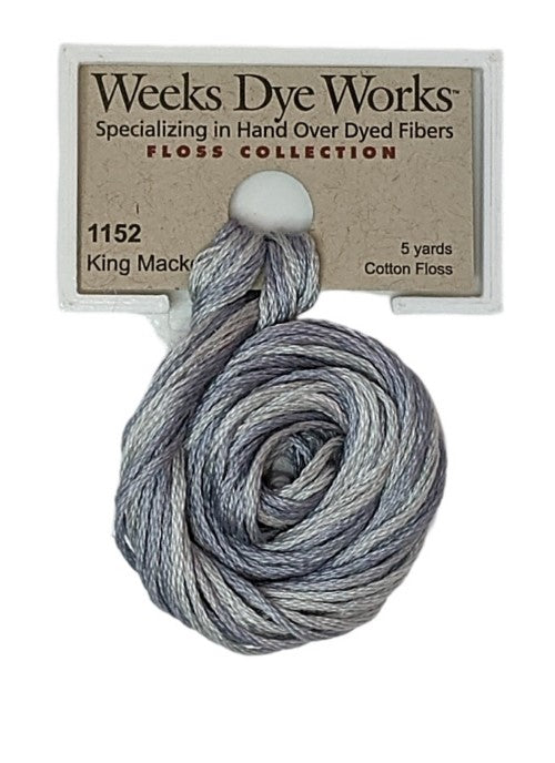 1152 King Mackerel | Weeks Dye Works 6 Strand Floss
