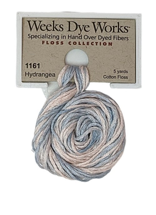 1161 Hydrangea | Weeks Dye Works 6 Strand Floss