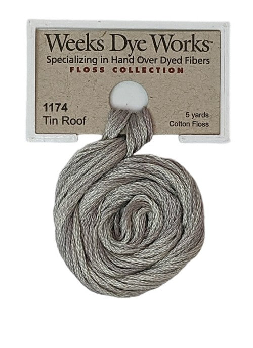 1174 Tin Roof | Weeks Dye Works 6 Strand Floss