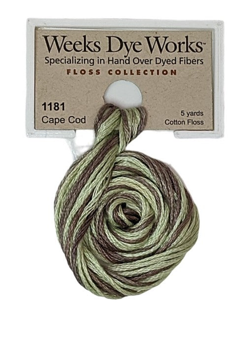 1181 Cape Cod | Weeks Dye Works 6 Strand Floss