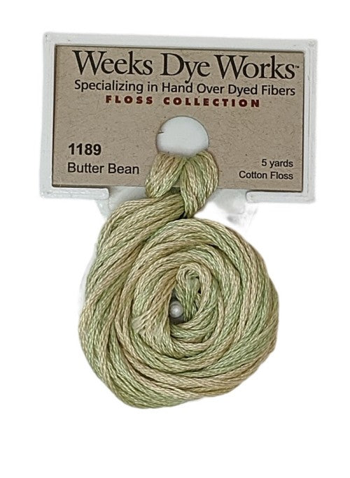1189 Butter Bean | Weeks Dye Works 6 Strand Floss