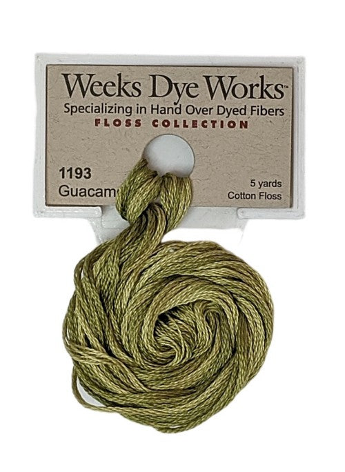 1193 Guacamole | Weeks Dye Works 6 Strand Floss