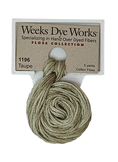 1196 Taupe | Weeks Dye Works 6 Strand Floss