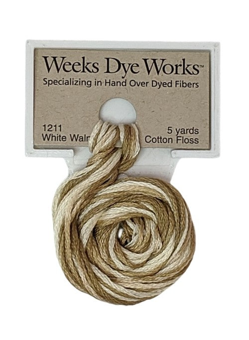 1211 White Walnut | Weeks Dye Works 6 Strand Floss
