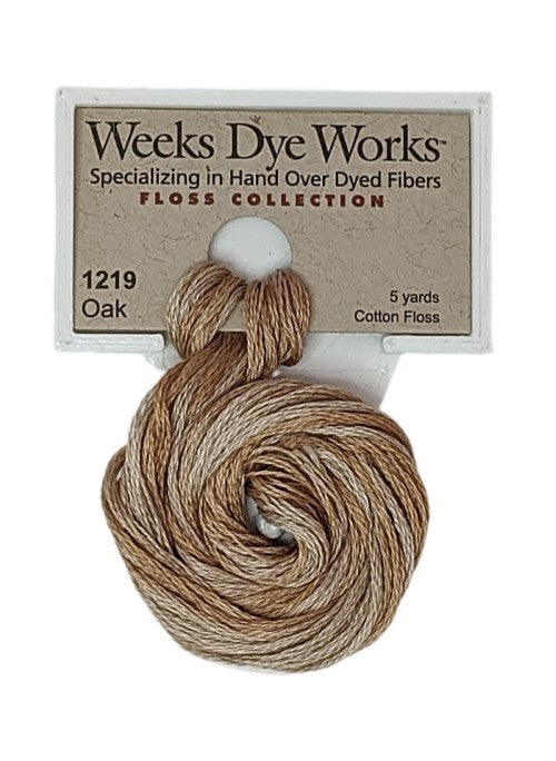 1219 Oak | Weeks Dye Works 6 Strand Floss