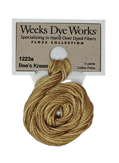 1223a Bee's Knees | Weeks Dye Works 6 Strand Floss