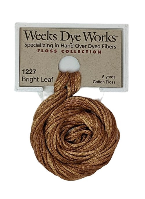 1227 Bright Leaf | Weeks Dye Works 6 Strand Floss