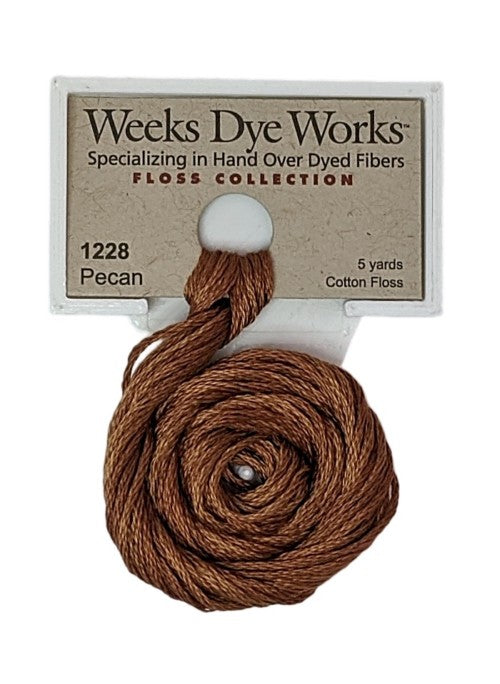 1228 Pecan | Weeks Dye Works 6 Strand Floss