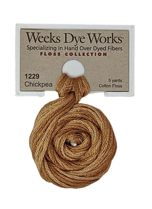 1229 Chickpea | Weeks Dye Works 6 Strand Floss
