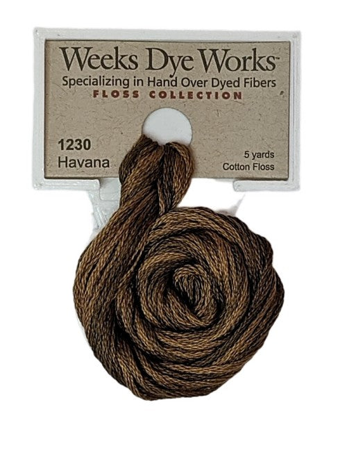 1230 Havana | Weeks Dye Works 6 Strand Floss