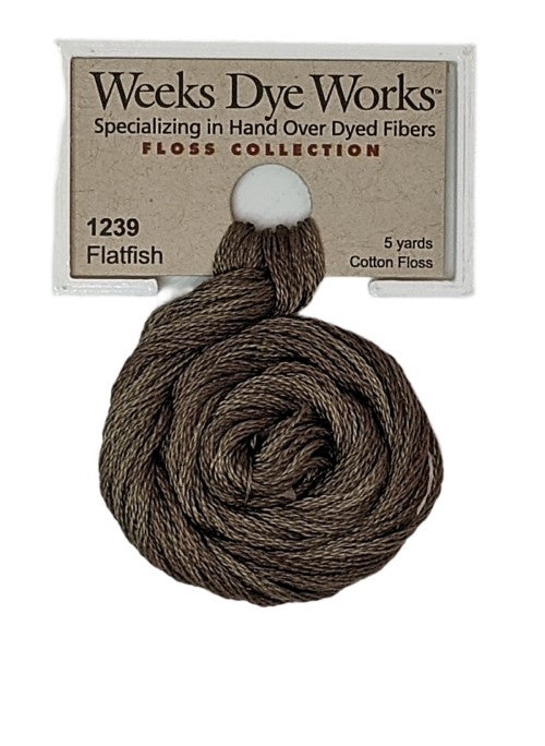 1239 Flatfish | Weeks Dye Works 6 Strand Floss