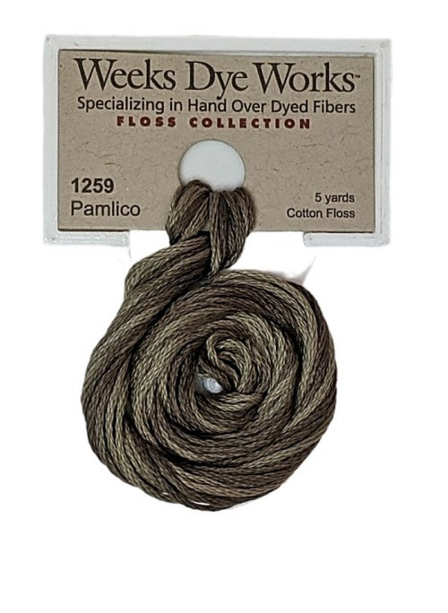 1259 Pamlico | Weeks Dye Works 6 Strand Floss