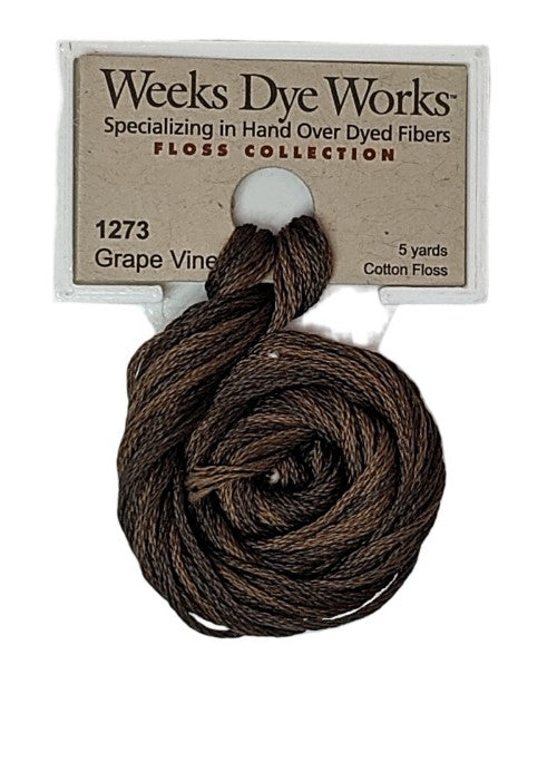 1273 Grape Vine | Weeks Dye Works 6 Strand Floss