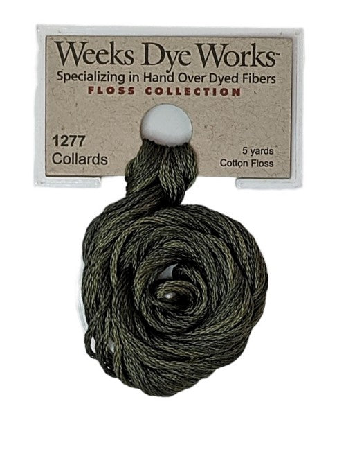 1277 Collards | Weeks Dye Works 6 Strand Floss