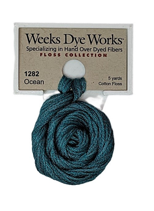 1282 Ocean | Weeks Dye Works 6 Strand Floss