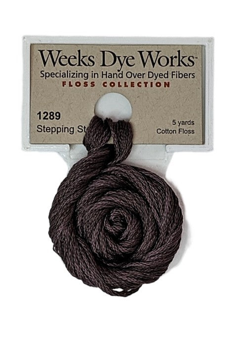1289 Stepping Stone | Weeks Dye Works 6 Strand Floss-Cross Stitch-Weeks Dye Works-Millennial Fabrics