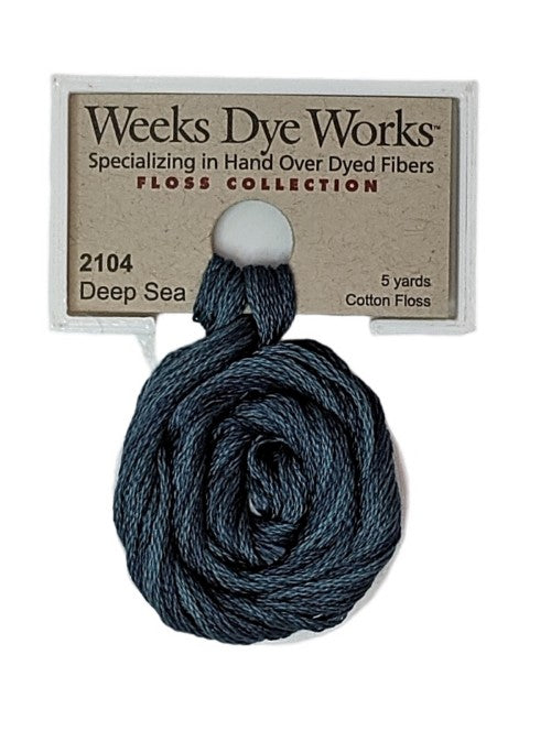 2112 Glacial Melt | Weeks Dye Works 6 Strand Floss-Cross Stitch-Weeks Dye Works-Millennial Fabrics