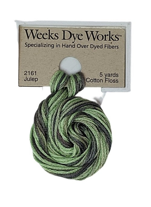 2161 Julep | Weeks Dye Works 6 Strand Floss-Cross Stitch-Weeks Dye Works-Millennial Fabrics