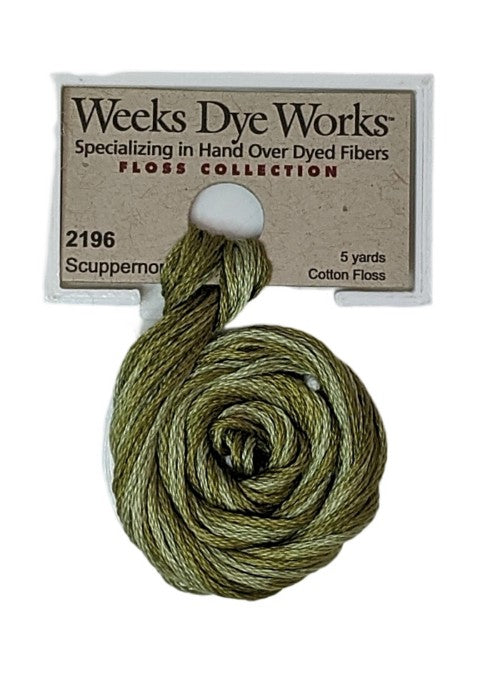 2196 Scuppernong | Weeks Dye Works 6 Strand Floss