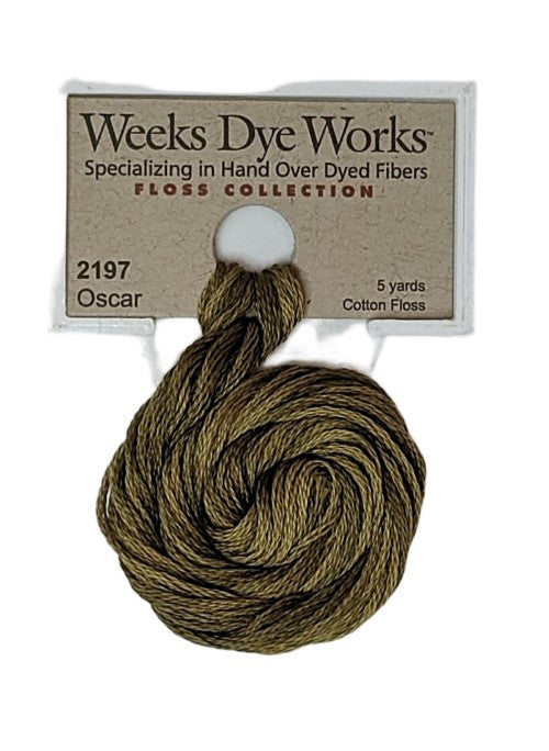 2197 Oscar | Weeks Dye Works 6 Strand Floss-Cross Stitch-Weeks Dye Works-Millennial Fabrics