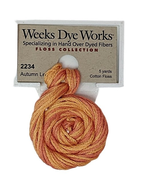 2234 Autumn Leaves | Weeks Dye Works 6 Strand Floss