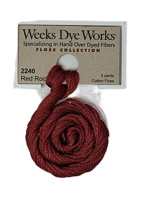 2240 Red Rocks | Weeks Dye Works 6 Strand Floss