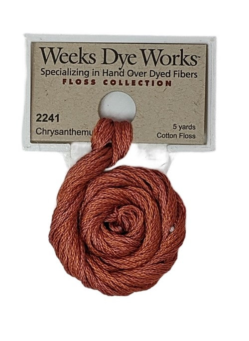 2241 Chrysanthemum | Weeks Dye Works 6 Strand Floss