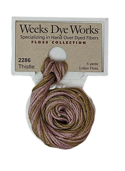 2286 Thistle | Weeks Dye Works 6 Strand Floss-Cross Stitch-Weeks Dye Works-Millennial Fabrics