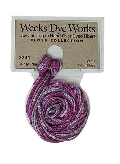 2291 Sugar Plum | Weeks Dye Works 6 Strand Floss-Cross Stitch-Weeks Dye Works-Millennial Fabrics